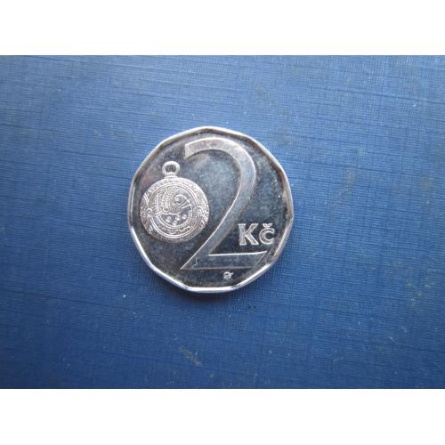 Монета 2 крони Чехія 2002