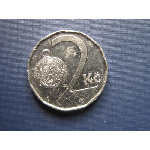 Монета 2 кроны Чехия 2001