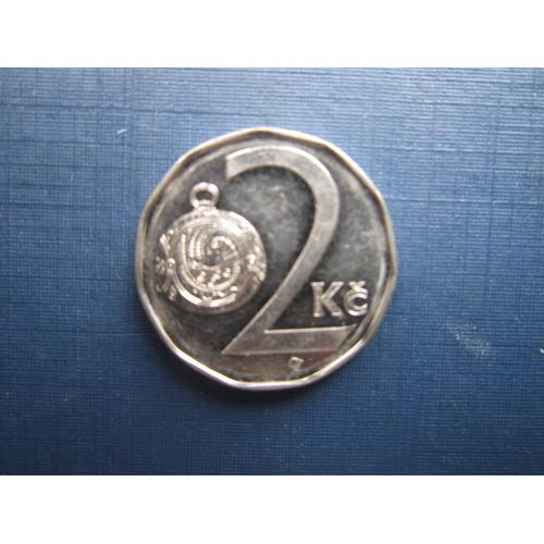 Монета 2 кроны Чехия 2007