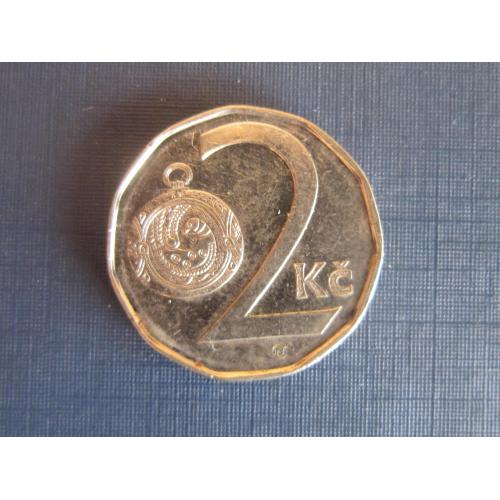 Монета 2 кроны Чехия 2008