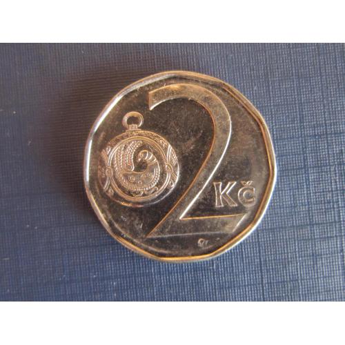 Монета 2 кроны Чехия 2018