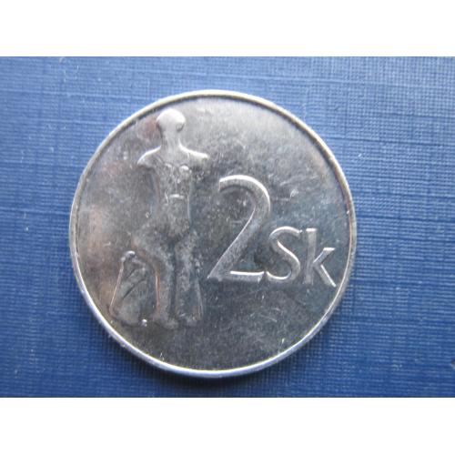 Монета 2 кроны Словакия 1994