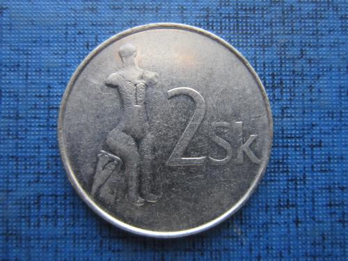 Монета 2 кроны Словакия 2002