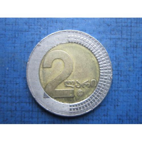 Монета 2 лари Грузия 2006
