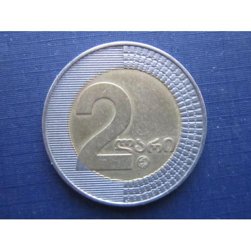 Монета 2 лари Грузия 2006