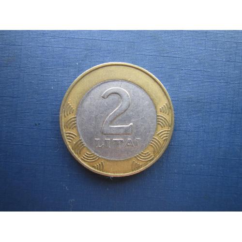 Монета 2 лита Литва 1999