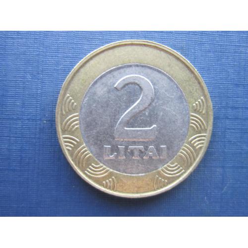 Монета 2 лита Литва 2001