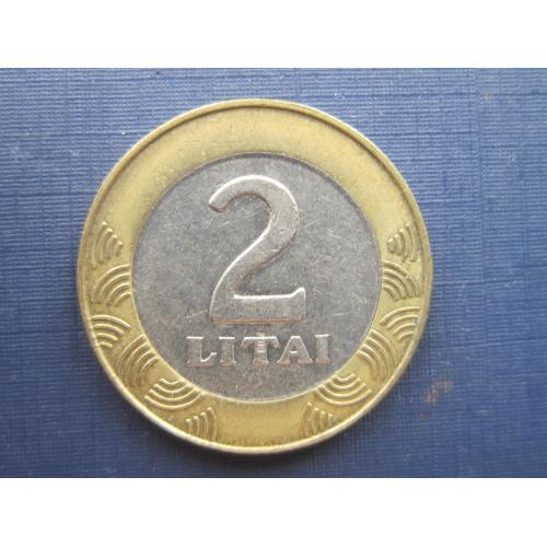 Монета 2 лита Литва 2008