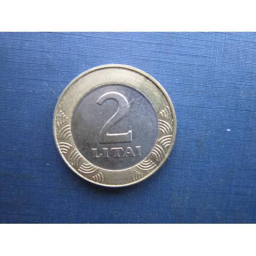 Монета 2 лита Литва 2008