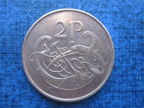Монета 2 пенса Ирландия 1996 фауна птица