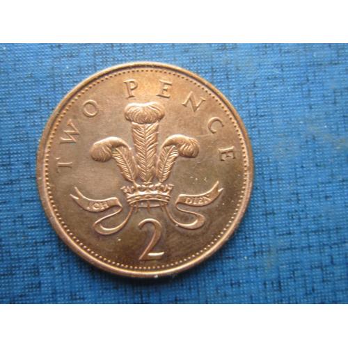 Монета 2 пенса Великобритания 2003