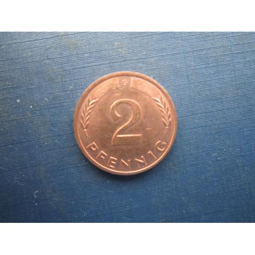 Монета 2 пфеніги Німеччина ФРН 1978 G