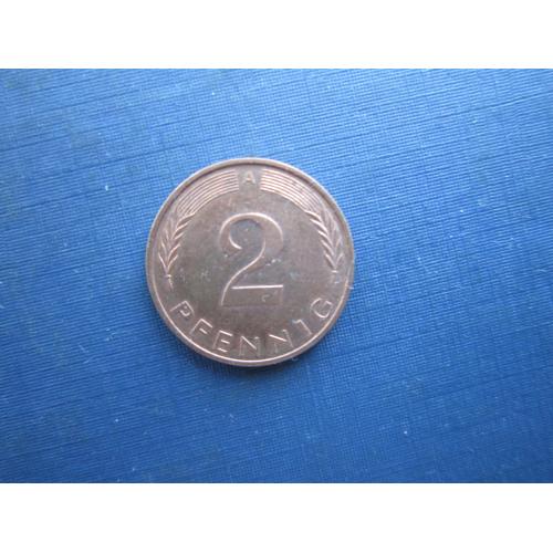 Монета 2 пфеніги Німеччина ФРН 1995 А