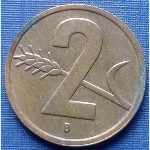 Монета 2 раппена Швейцария 1951