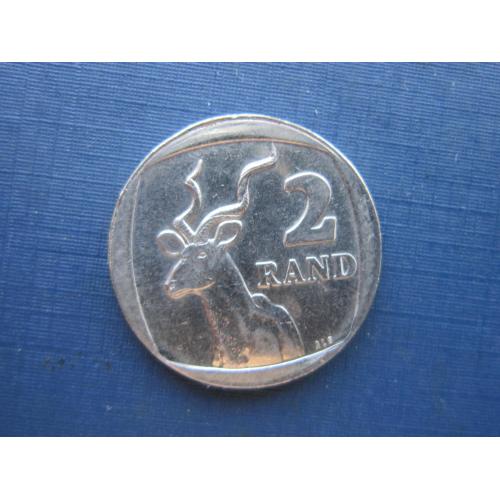 Монета 2 рэнда ЮАР 2003 фауна антилопа