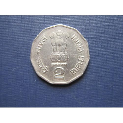 Монета 2 рупии Индия 2000 Нойда