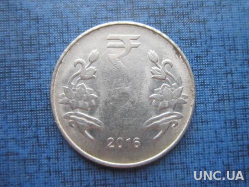 Монета 2 рупии Индия 2016 Калькута
