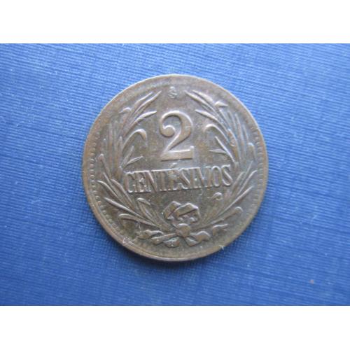 Монета 2 сентесимо Уругвай 1948