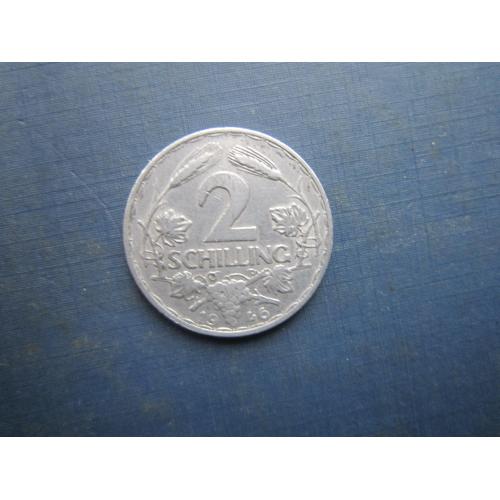 Монета 2 шилінги Австрія 1946
