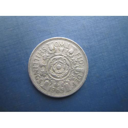 Монета 2 шилінги Великобританія 1965