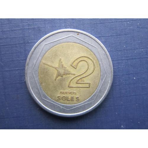 Монета 2 соль Перу 2003