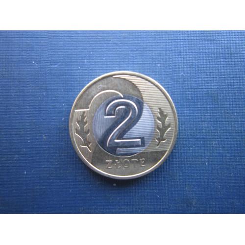 Монета 2 злотих Польща 2025