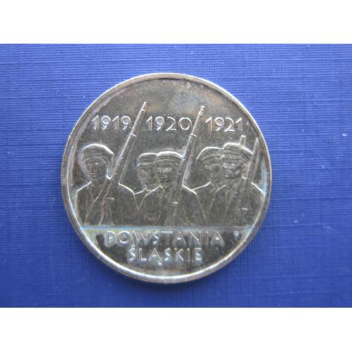 Монета 2 злотых Польша 2011 восстание 1919 1920 1921