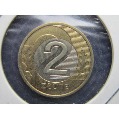 Монета 2 злотых Польша 2016