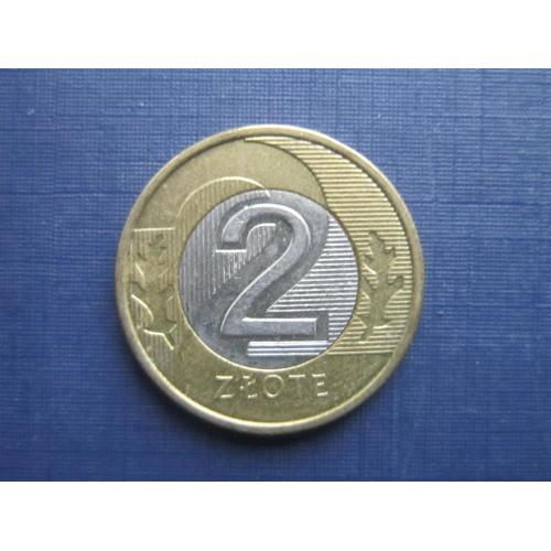 Монета 2 злотых Польша 2017