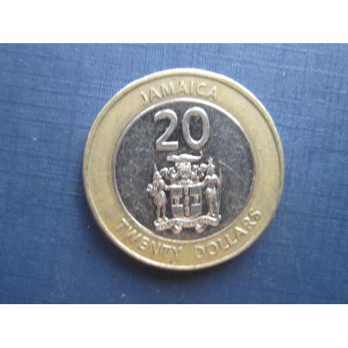 Монета 20 долларов Ямайка 2017