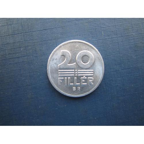 Монета 20 філлерів Угорщина 1984