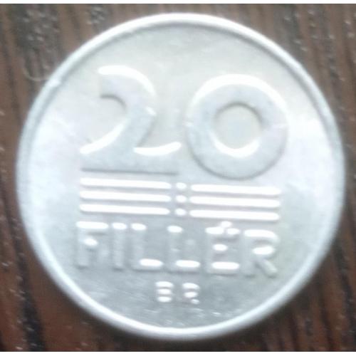 Монета 20 филлеров Венгрия 1978