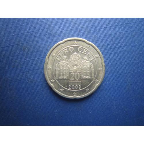 Монета 20 євроцентів Австрія 2009