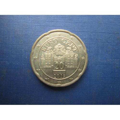 Монета 20 євроцентів Австрія 2019