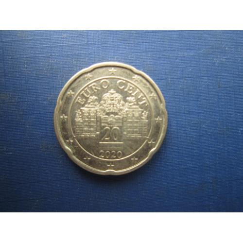 Монета 20 євроцентів Австрія 2020