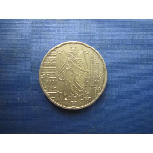 Монета 20 євроцентів Франція 2007