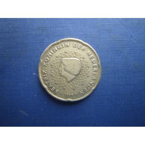 Монета 20 євроцентів Нідерланди 1999