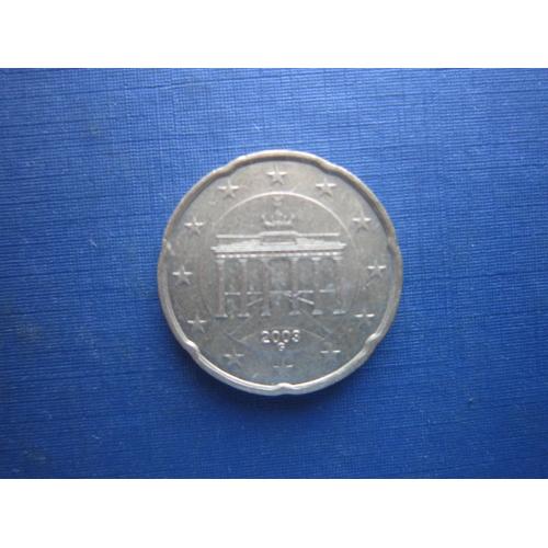 Монета 20 євроцентів Німеччина 2003 G