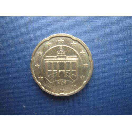 Монета 20 євроцентів Німеччина 2015 G