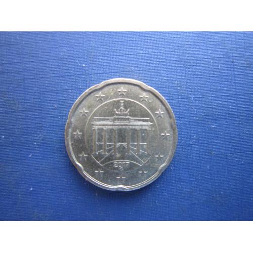 Монета 20 євроцентів Німеччина 2017 G
