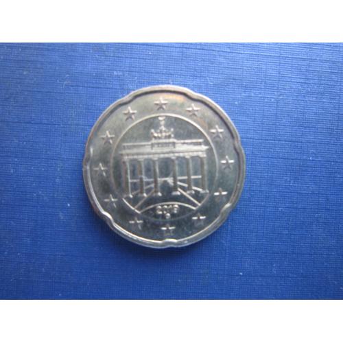 Монета 20 євроцентів Німеччина 2019 G