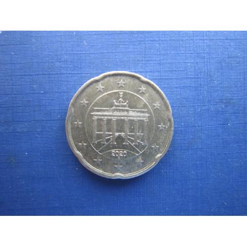 Монета 20 євроцентів Німеччина 2020 А