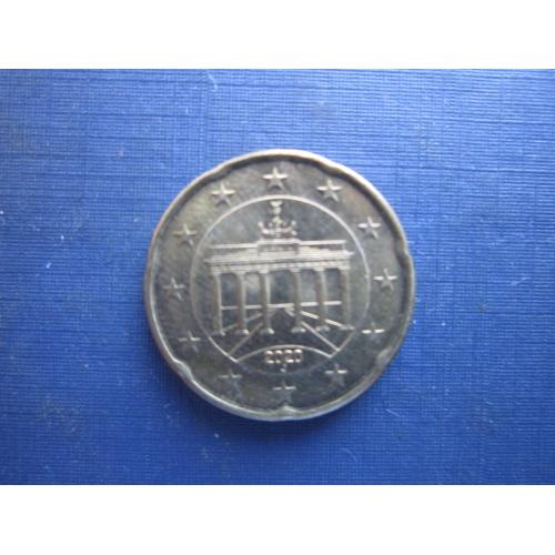 Монета 20 євроцентів Німеччина 2020 J