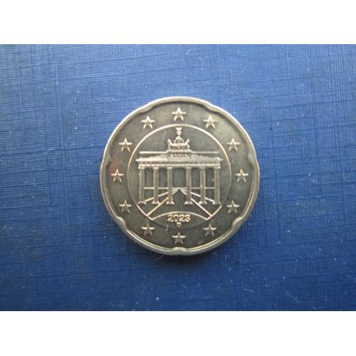 Монета 20 євроцентів Німеччина 2023 D