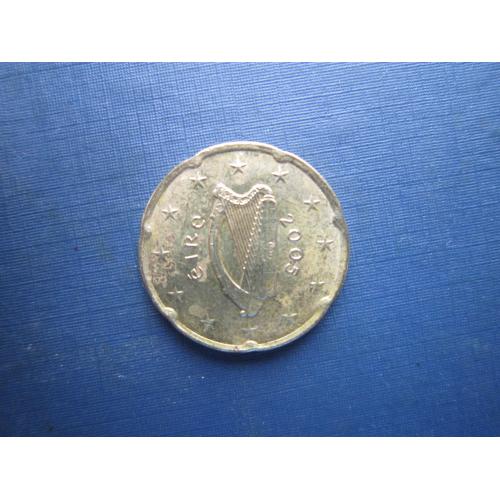 Монета 20 євроцентів Ірландія 2005