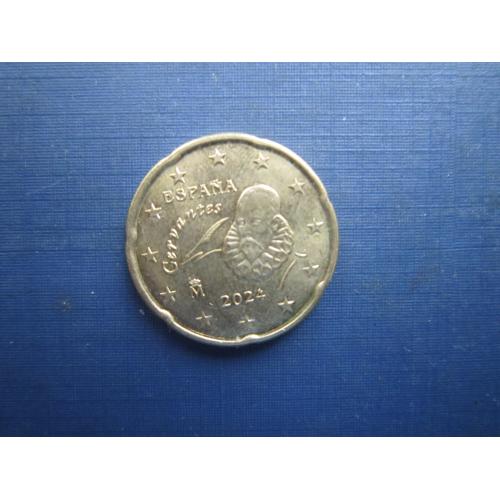 Монета 20 євроцентів Іспанія 2024