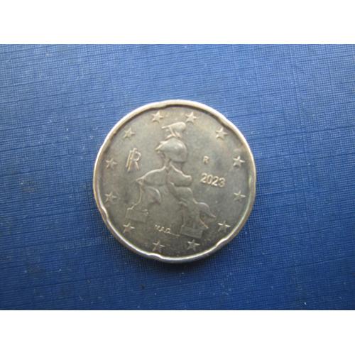 Монета 20 євроцентів Італія 2023