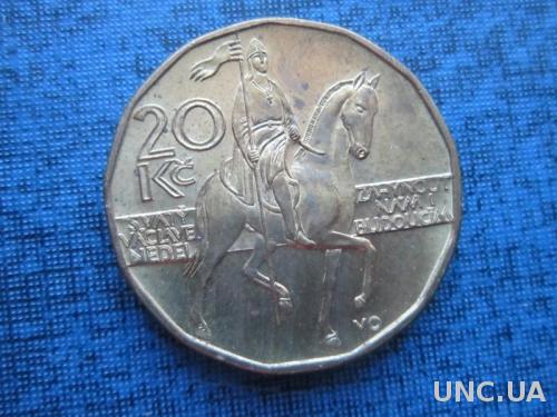 монета 20 крон Чехия 2000
