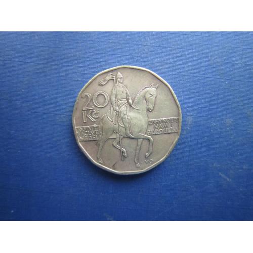 Монета 20 крон Чехія 2015