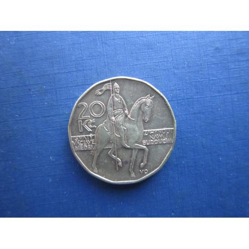 Монета 20 крон Чехія 2017